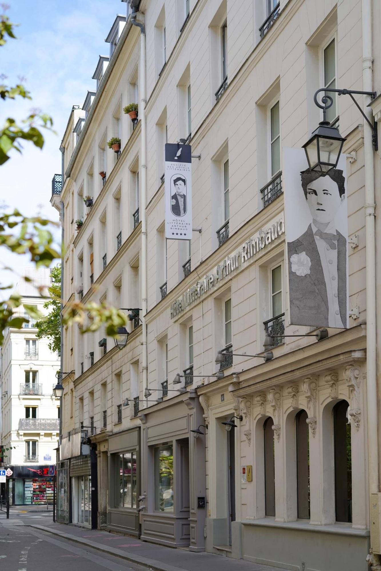 เสต์ เวสเทิร์น โฮเต็ล ลิตเตแรร์ อาร์เทอร์ แร็งโบด์ Hotel ปารีส ภายนอก รูปภาพ
